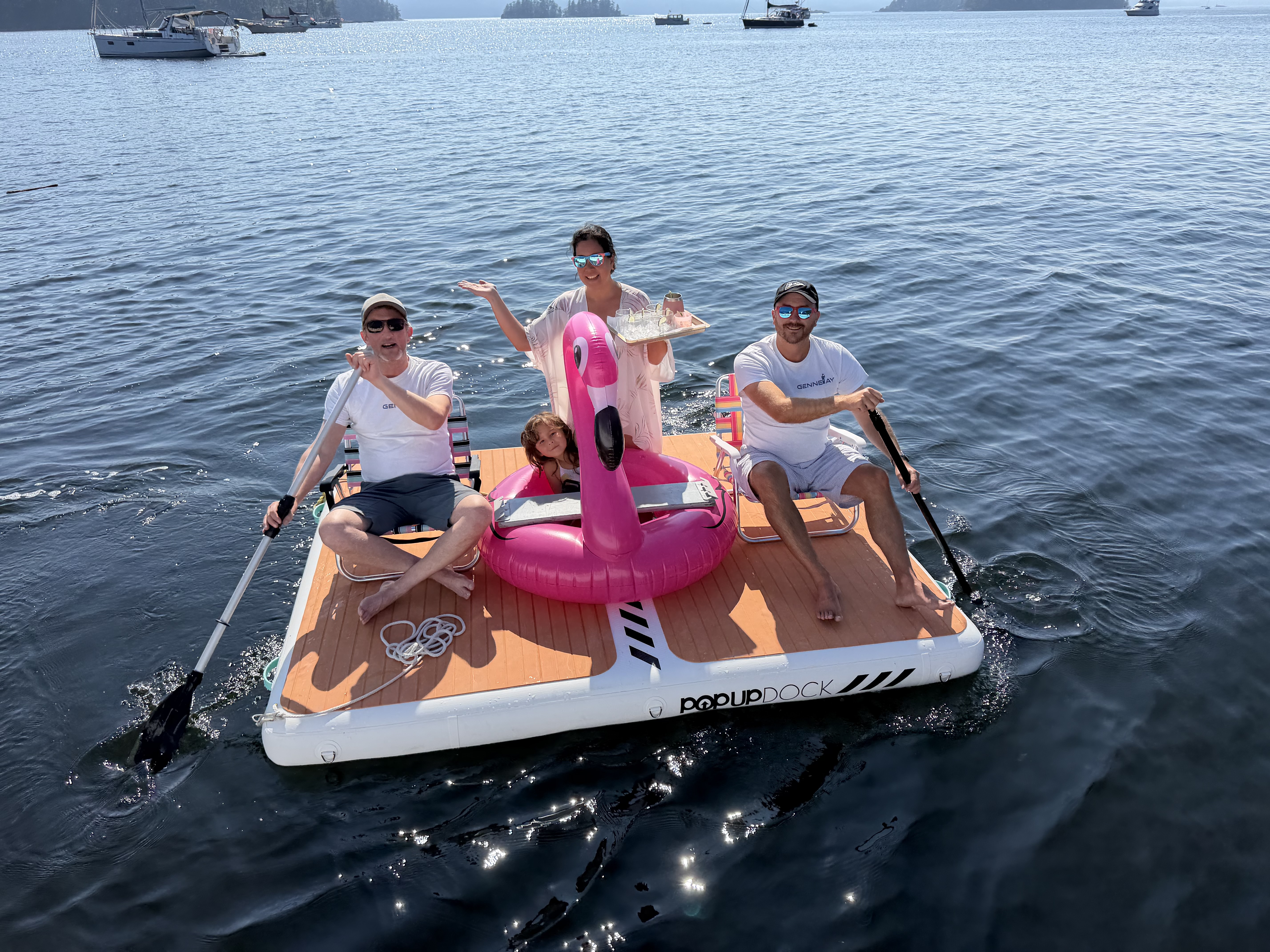 popup dock welcome